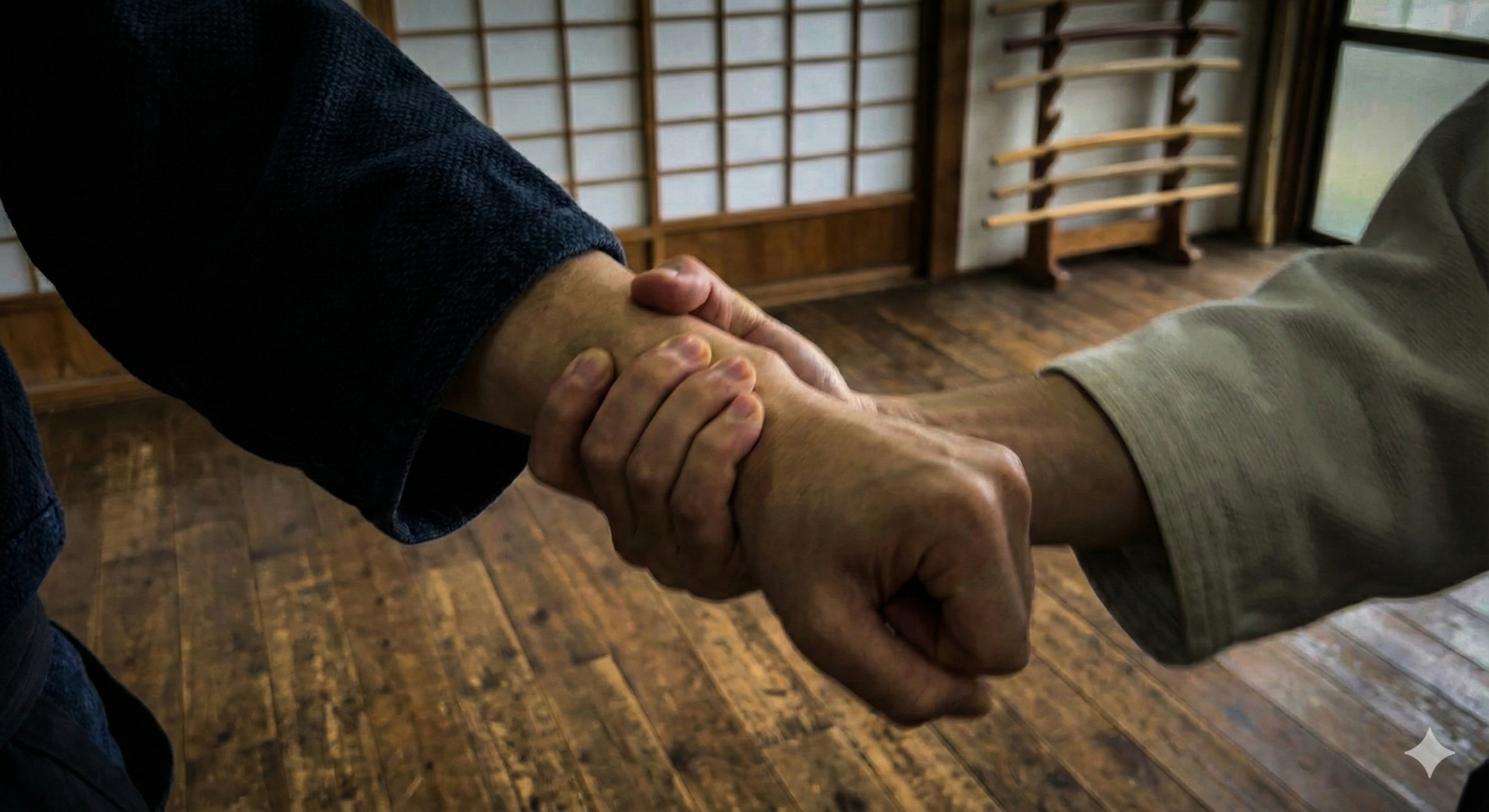 Aikido flowing techniques and throws
